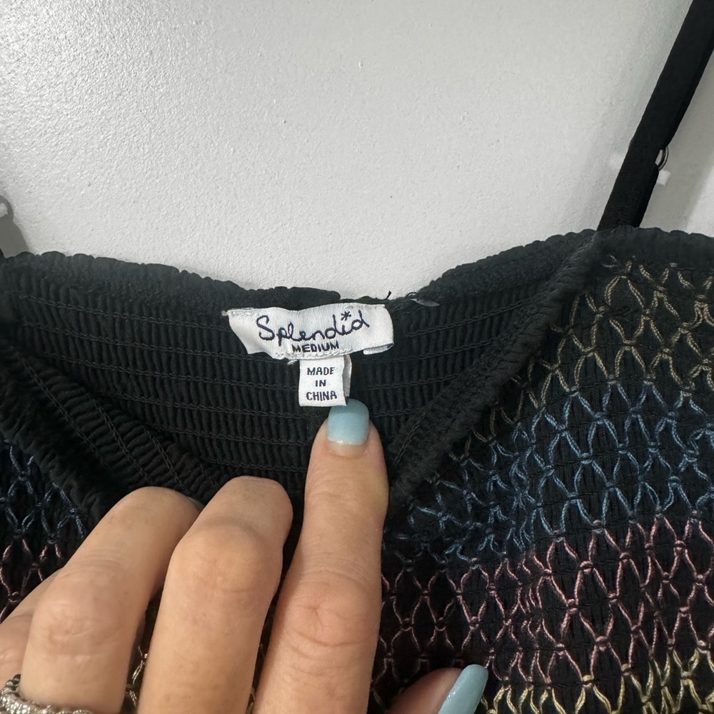 SPLENDID Smocked Jumpsuit - Picture 5 of 10